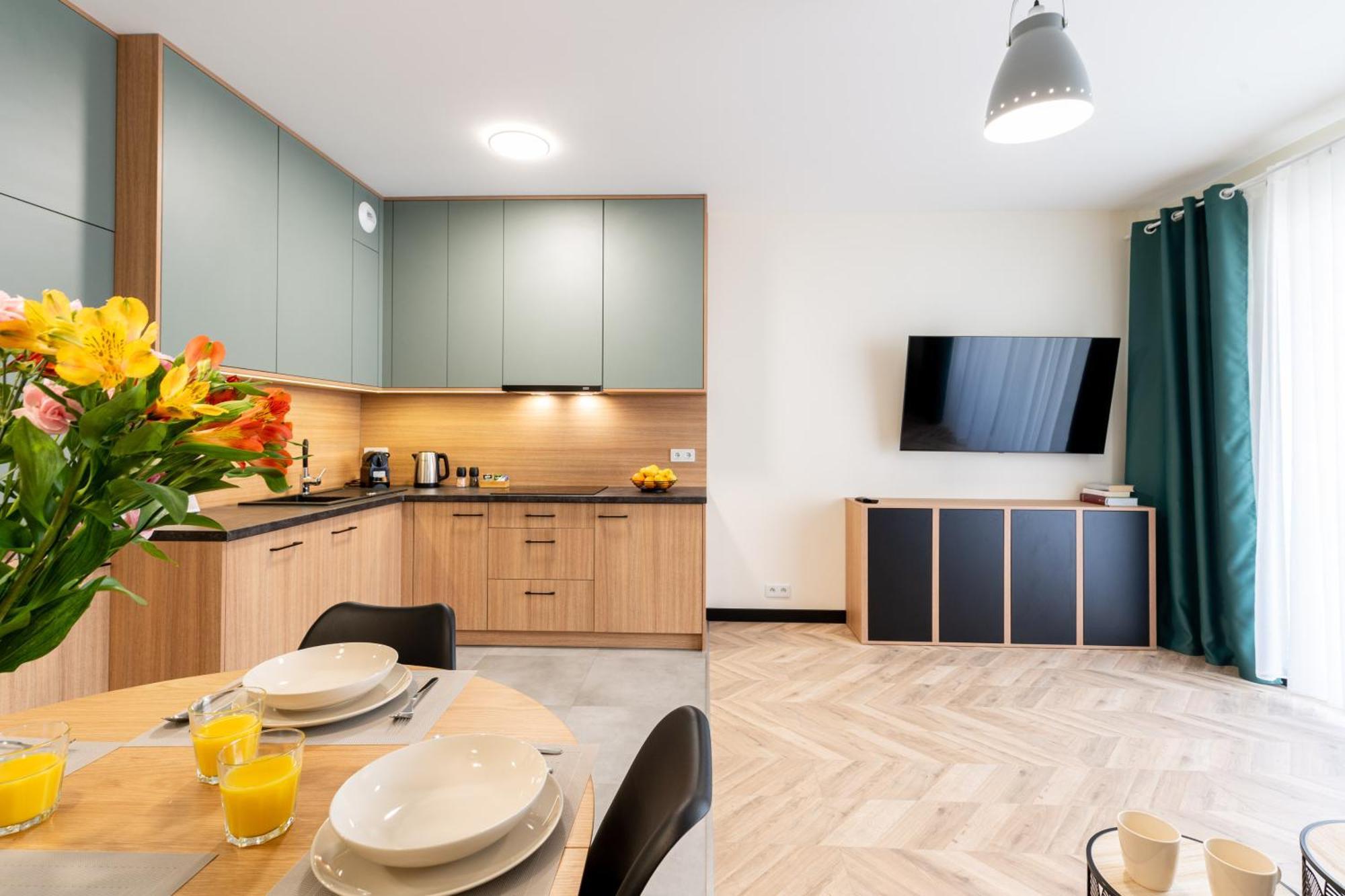 Saska Park Apartments Kraków Eksteriør billede