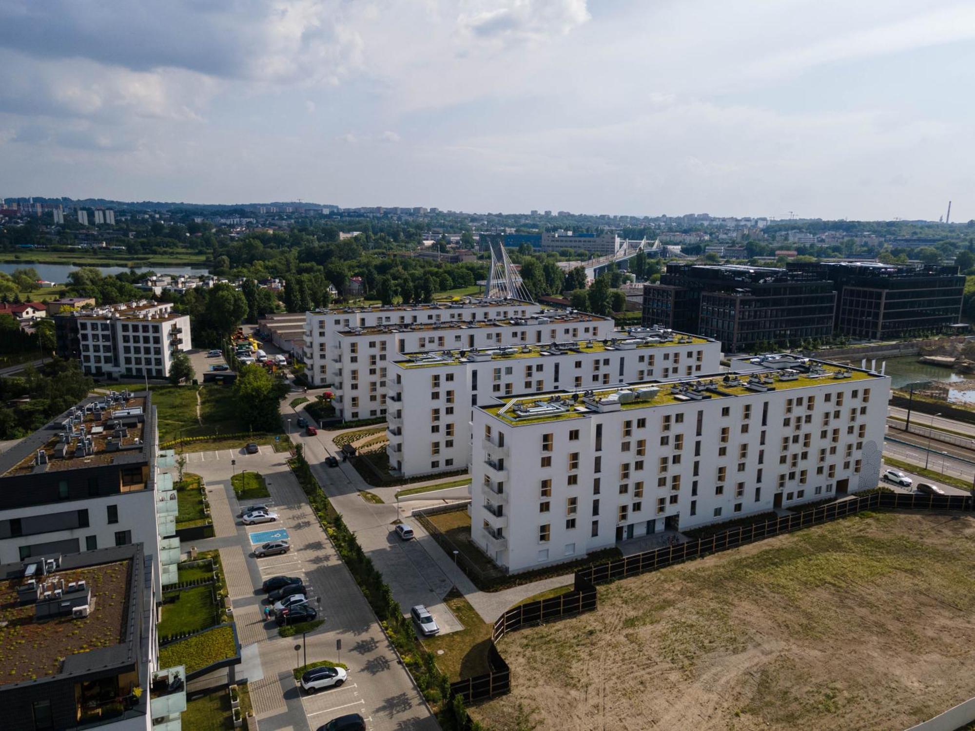 Saska Park Apartments Kraków Eksteriør billede