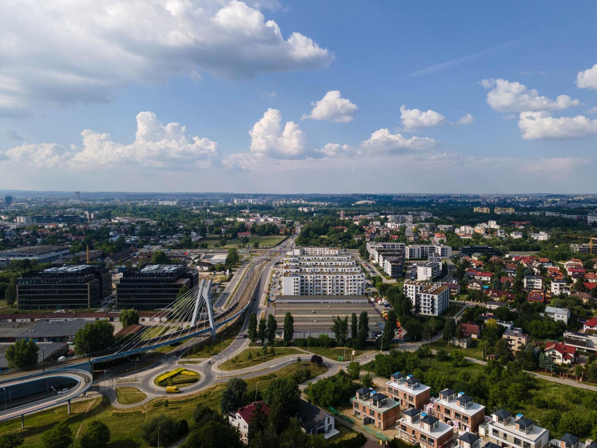 Saska Park Apartments Kraków Eksteriør billede