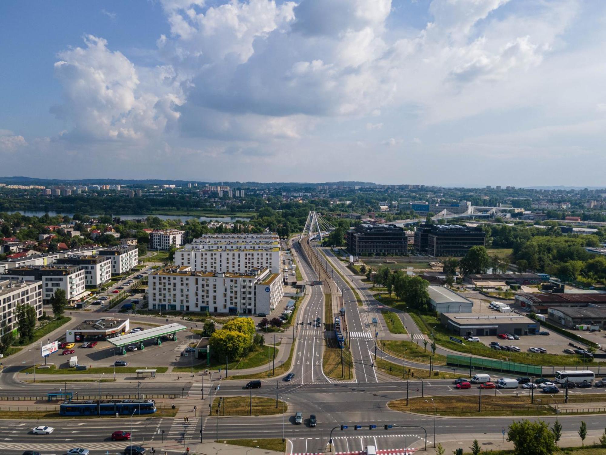 Saska Park Apartments Kraków Eksteriør billede